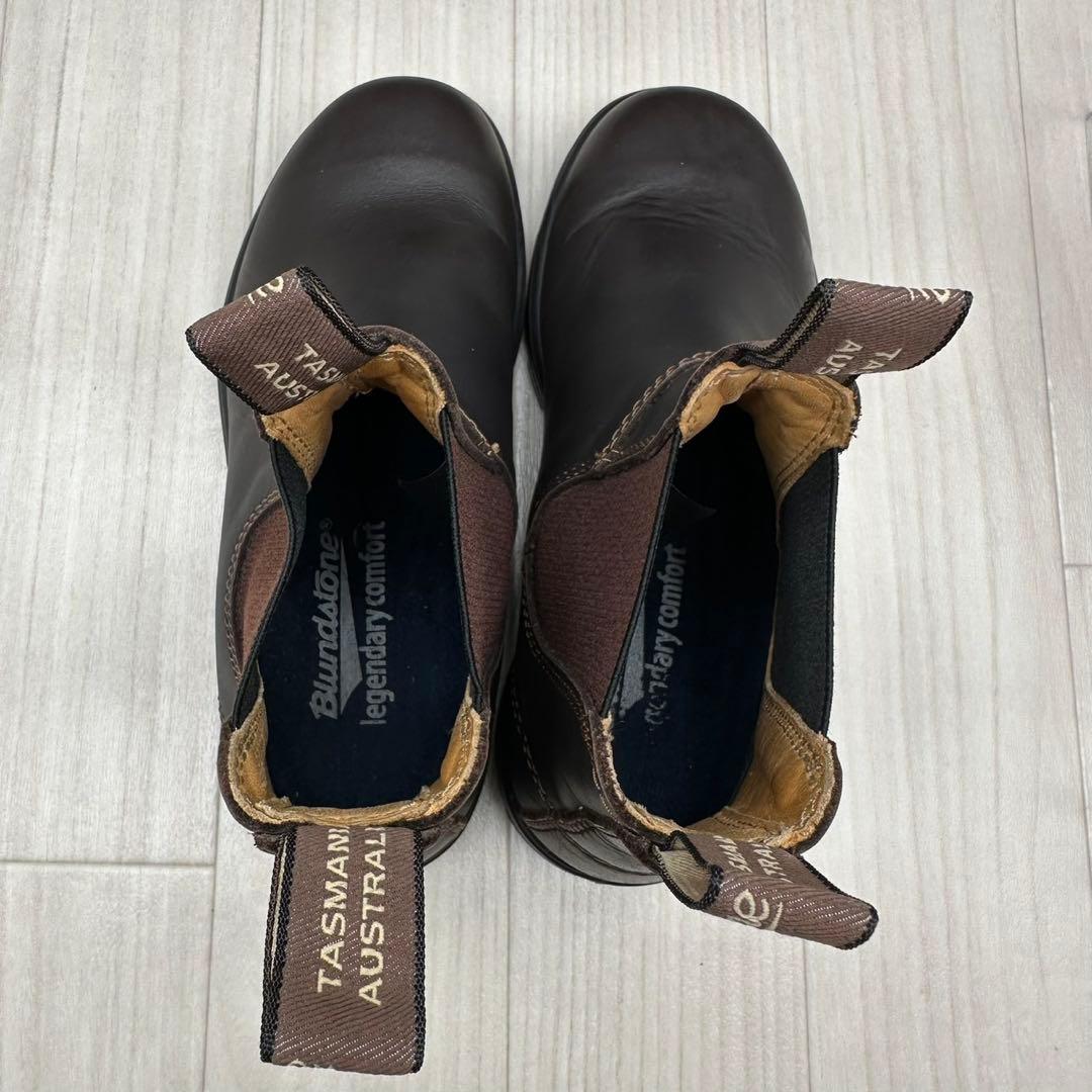 【美品】 BlundStoneブランドストーン 3 ブーツ レザー サイドゴア