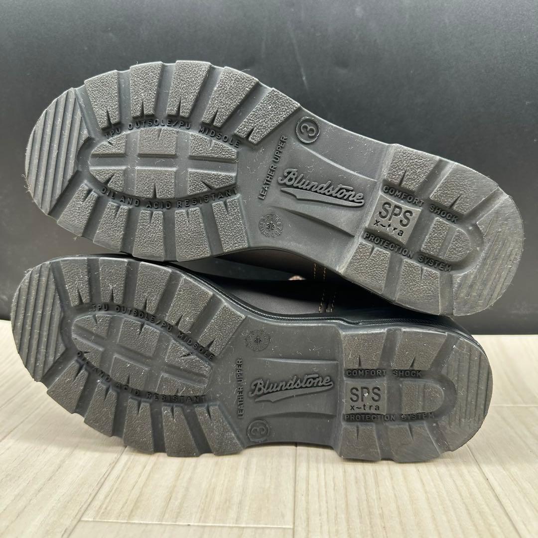 【美品】 BlundStoneブランドストーン 3 ブーツ レザー サイドゴア