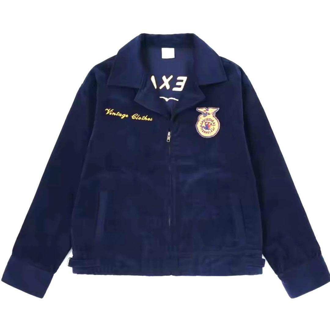 サイズXL FFA JACKET ジャケット新品未使用ネイビ ー当日出荷