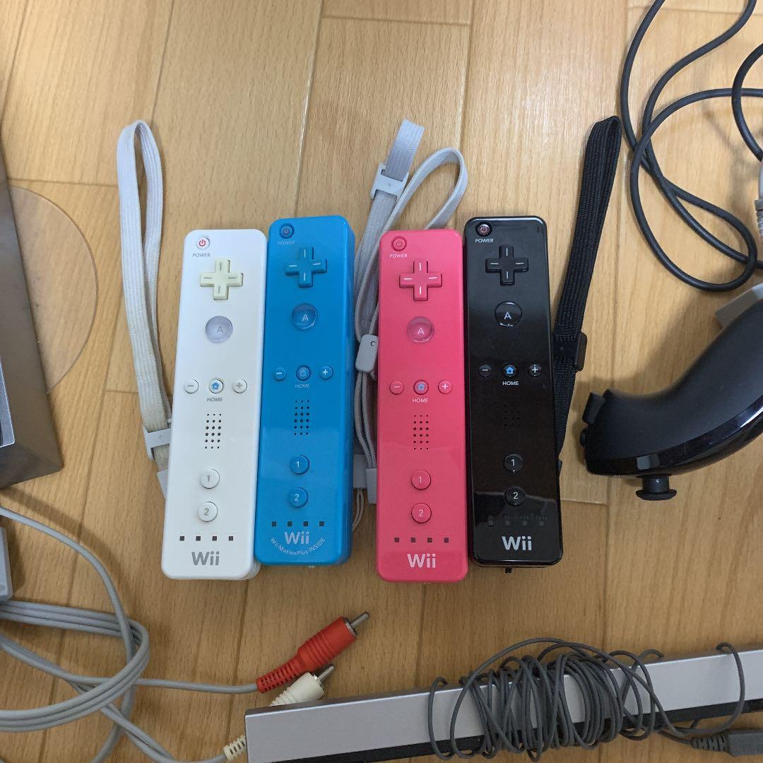 Wii Fit Pius ゲームソフト4枚 Wii セット
