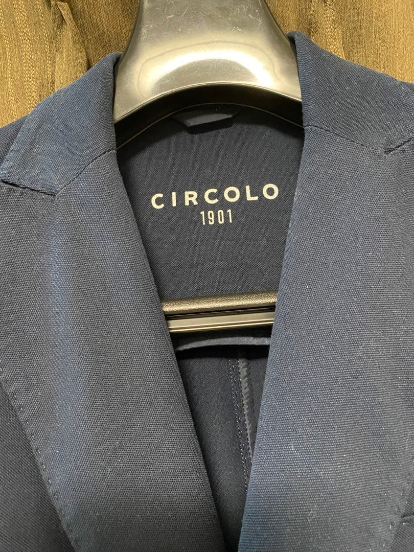CIRCOLO 1901 ネイビー ダブルジャケット セットアップ