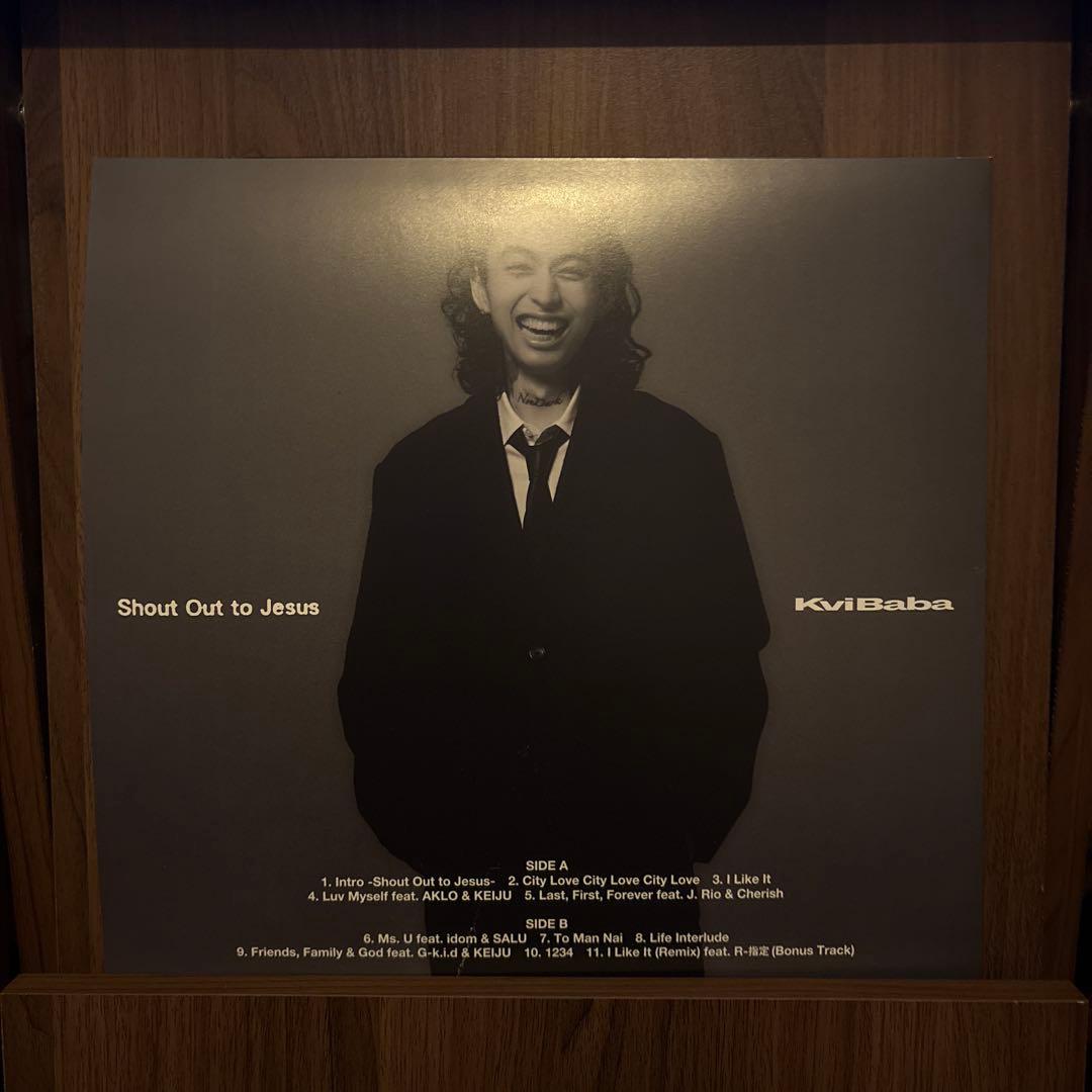 kvi baba レコード　shout out to jesus