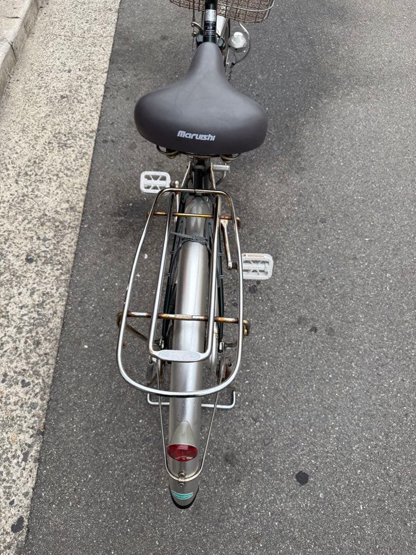 192 自転車 大阪市 【引取り限定】 26インチ 大きいカゴ