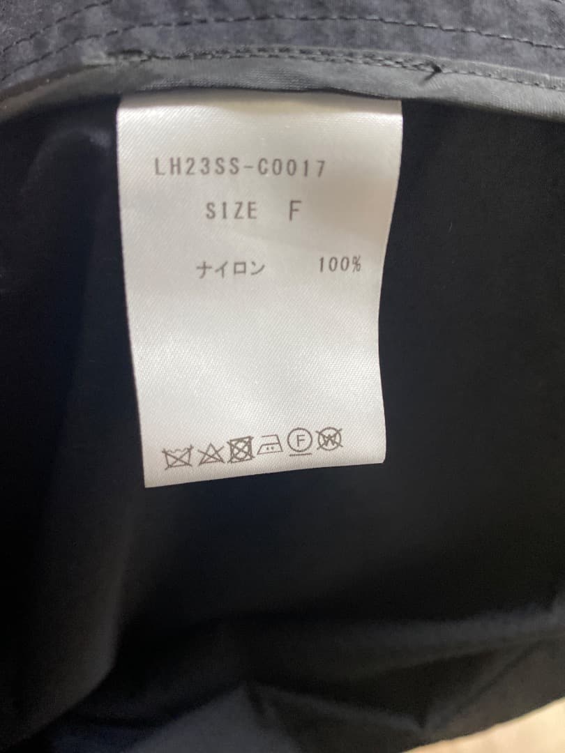 【最終価格】LOHEN リングドットバックレイヤードコート ブラック