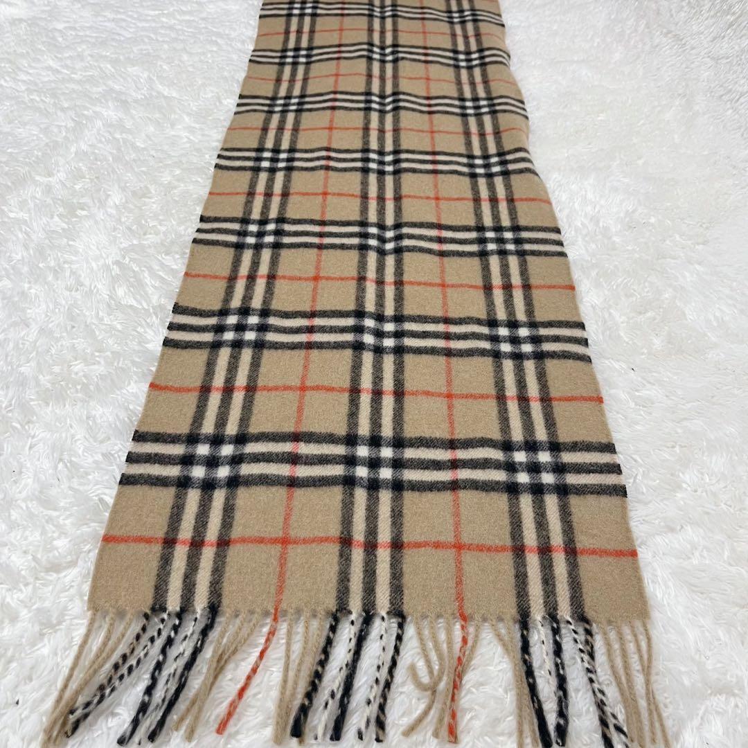 Burberry バーバリー カシミヤ100 ノバチェック マフラー y2k
