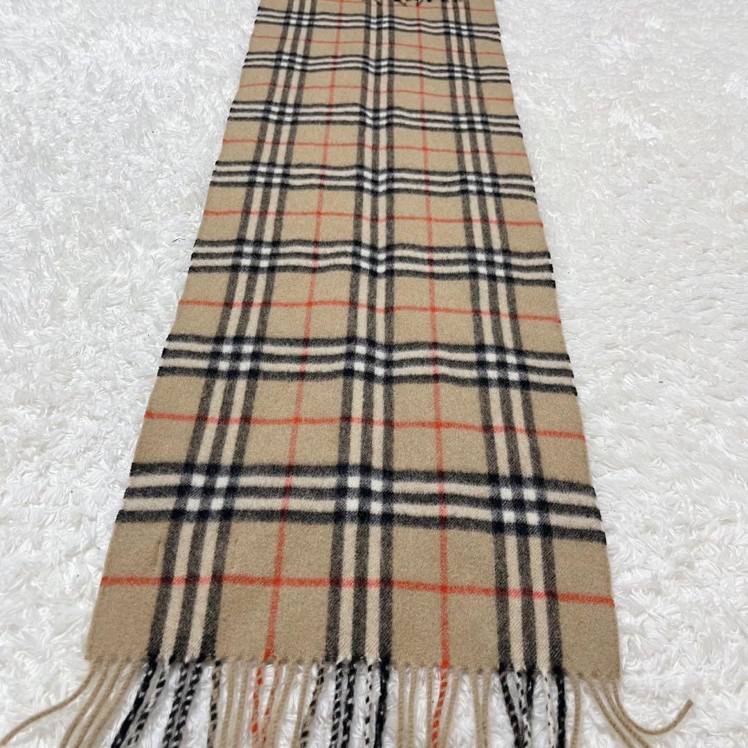 Burberry バーバリー カシミヤ100 ノバチェック マフラー y2k