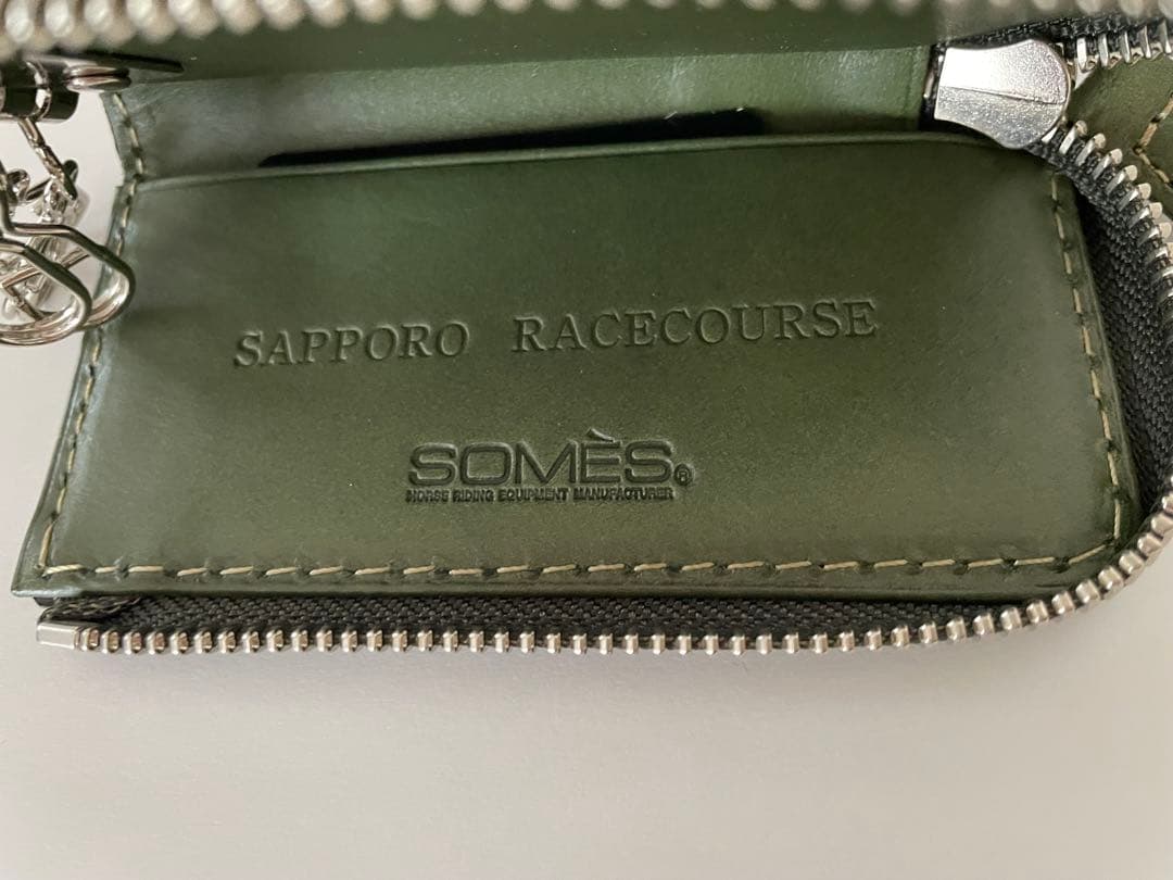 SOMÈS ソメスサドル4連レザーキーケース グリーン