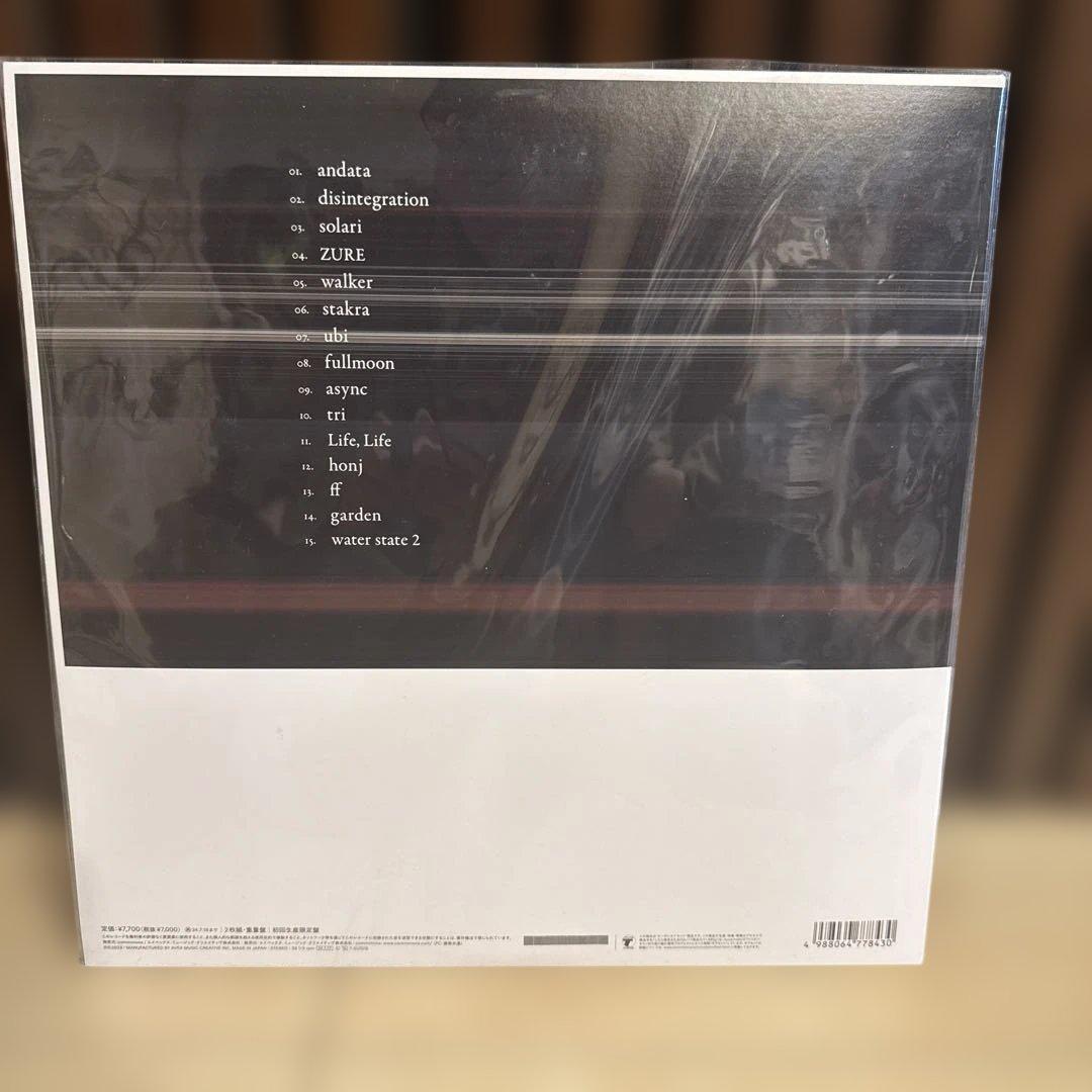 坂本龍一 async LP レコード シュリンク付き