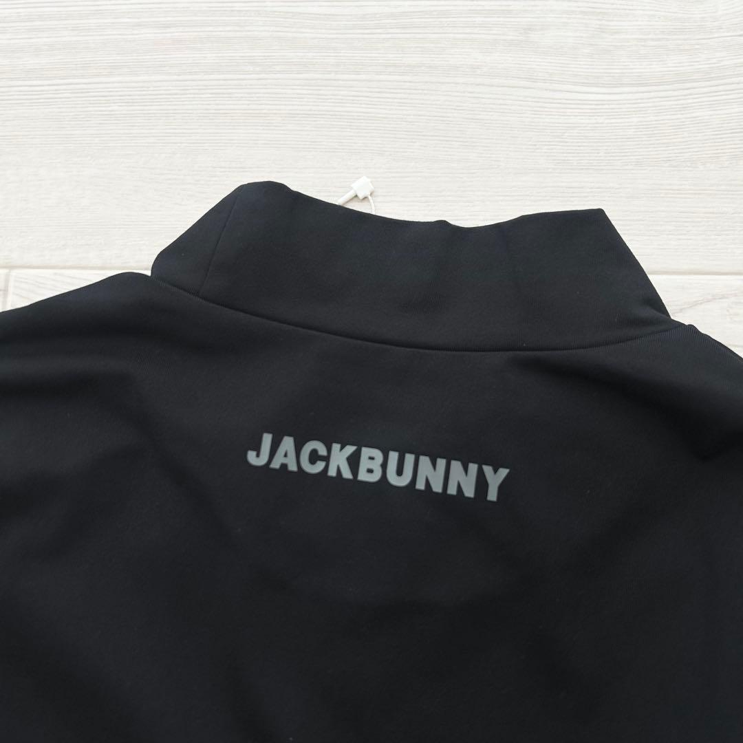 新品　ジャックバニー　モックネック　長袖カットソー　シャツ　ブラック　サイズ6