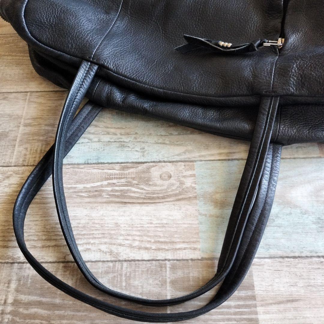 TAZUNE タズネ　ソフトレザーボストンバック　¥27500