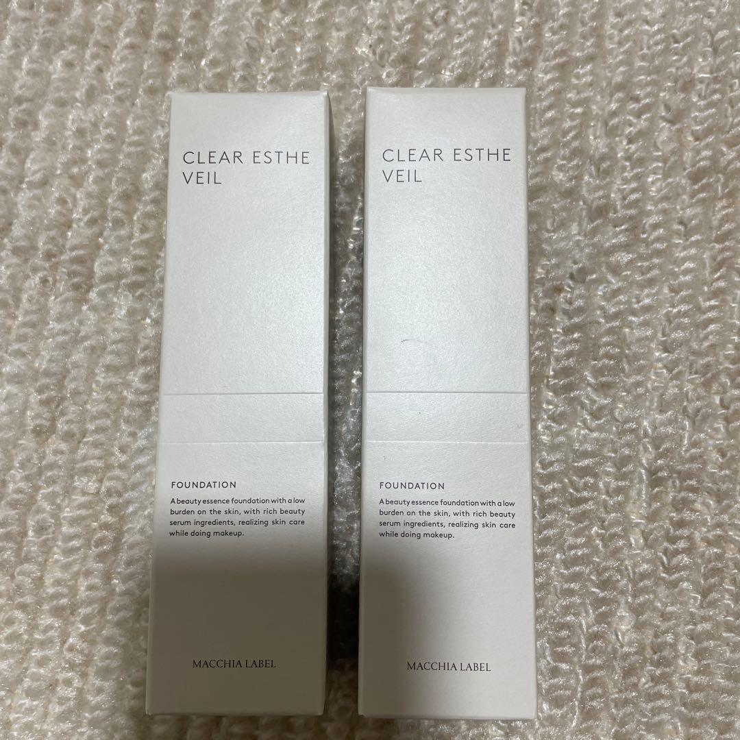 【MACCHIA LABEL】 CLEAR ESTHE VEIL オークル