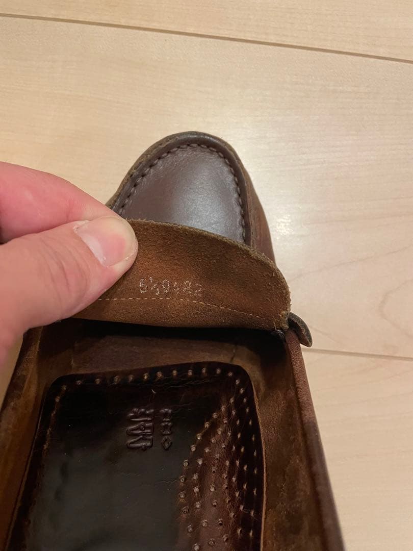 Paraboot パラブーツ コロー モカシン ローファー 5.5 茶色