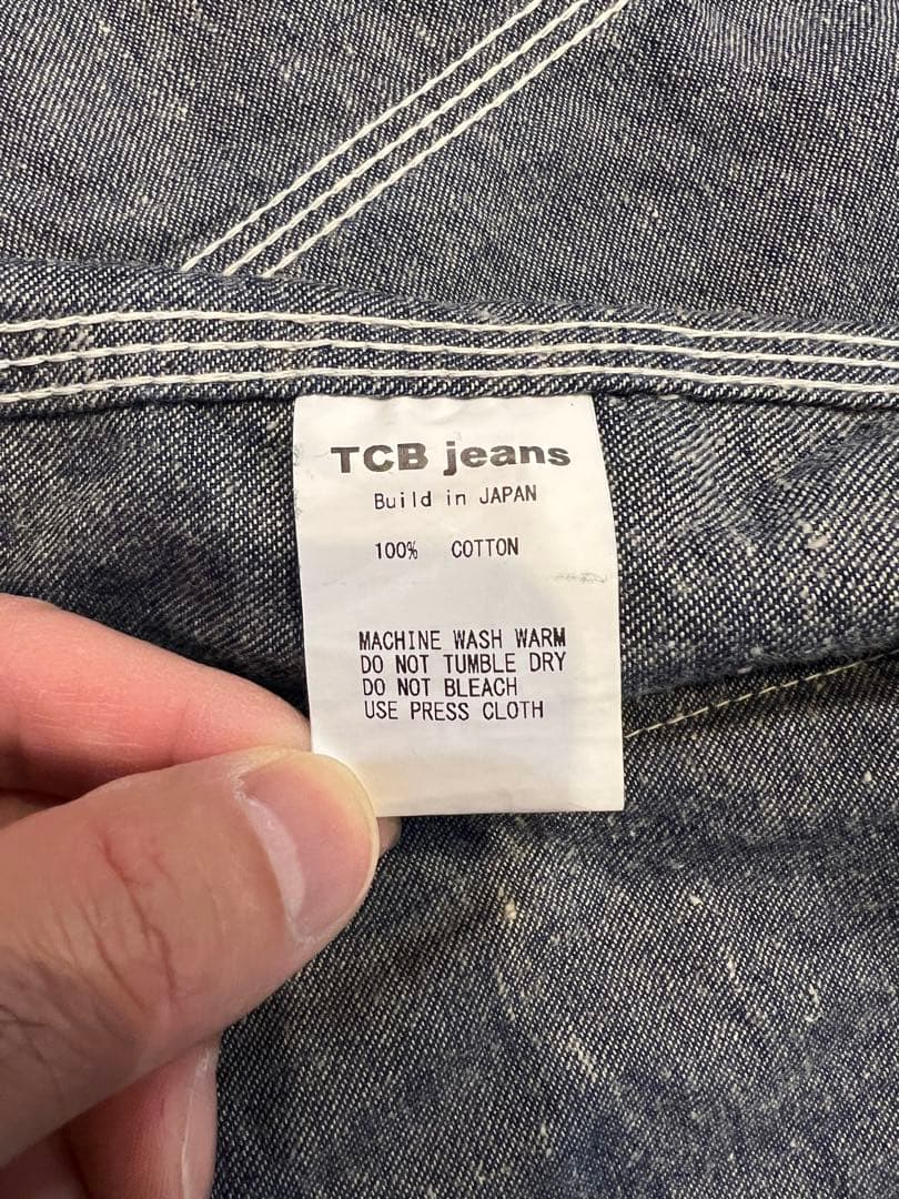 ※値下不可　TCB Jeans cat head カバーオー　40
