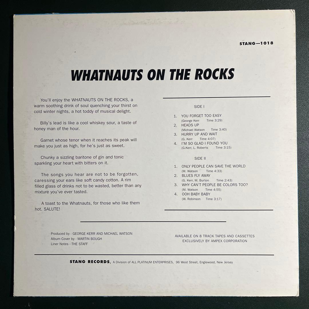 洋楽 Whatnauts On The Rocks