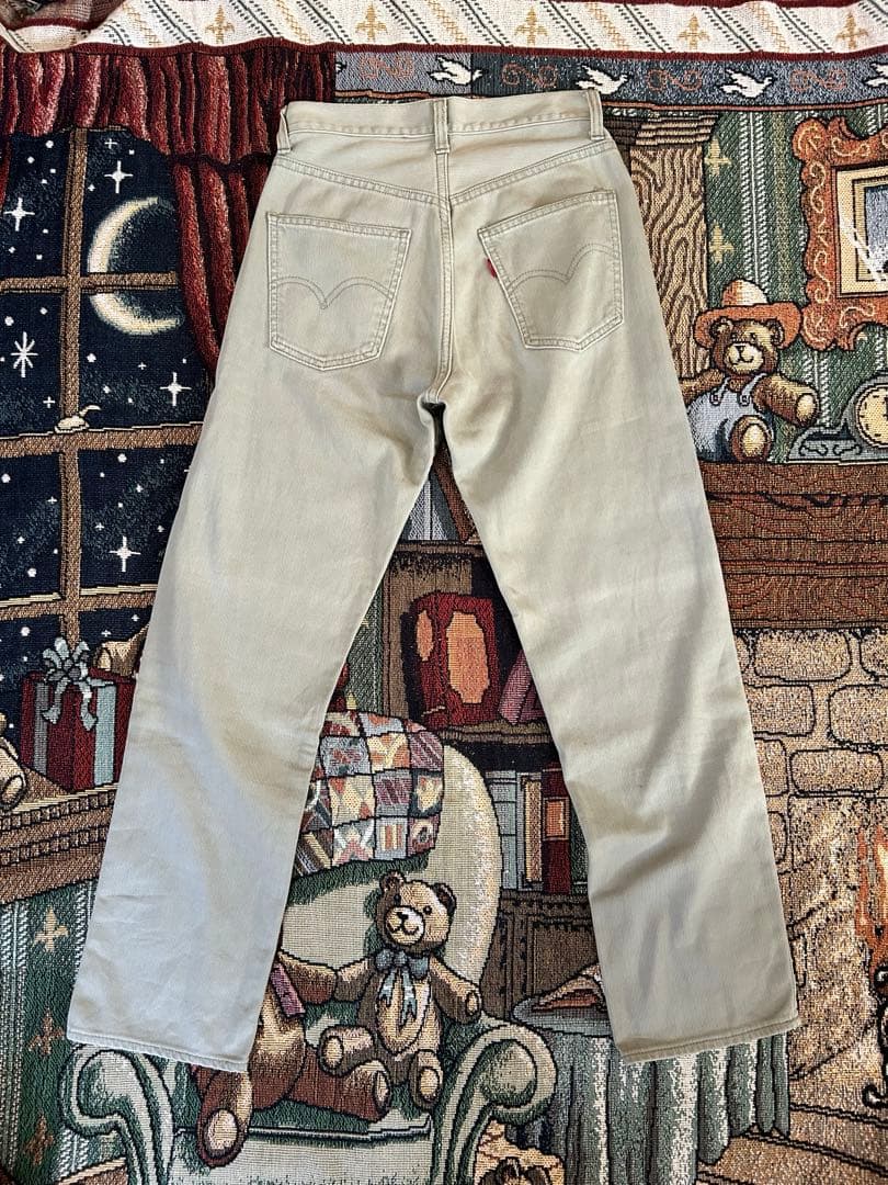 Levi's リーバイス　コットンピケ　60年　ボタン裏33 BIG E デニム