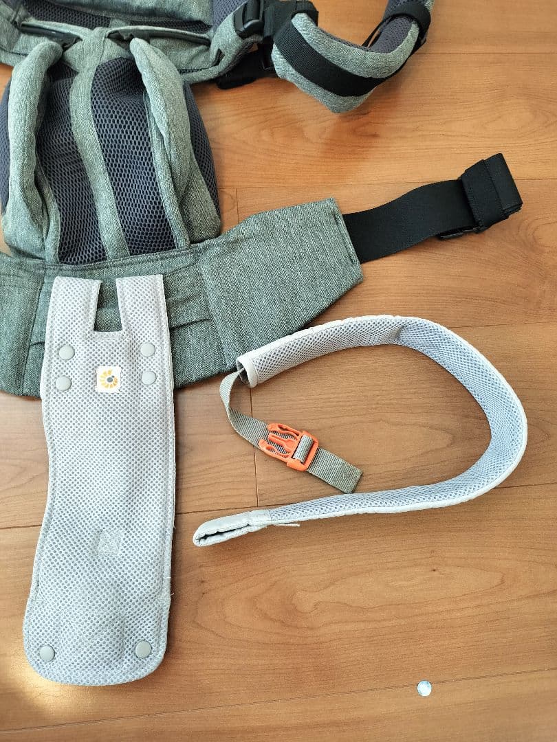 【美品】Ergobaby OMNI 360 エルゴベビー 抱っこひも グレー