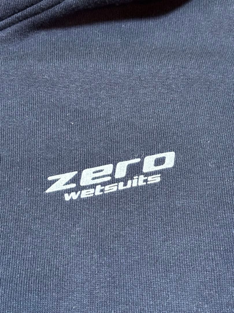 ZERO wetsuits フルジップフーディ ネイビー