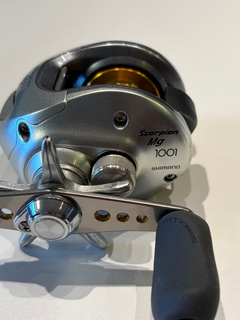 SHIMANO 04 Scorpion Mg 1001 ロングハンドル交換済