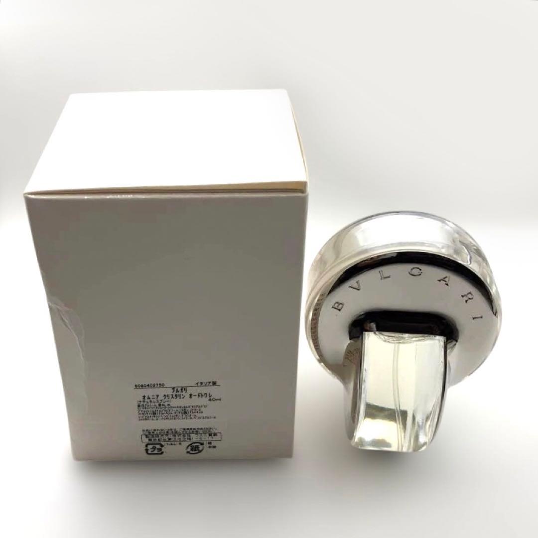 日本語表記 未使用 ブルガリ オムニア クリスタリン オードトワレ 40mL