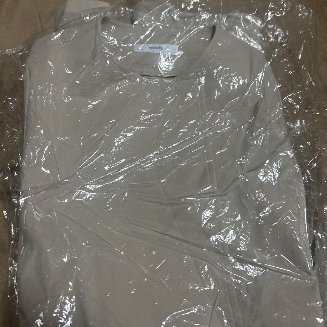 新品タグ付39900円 FENNEL Aラインライトコート