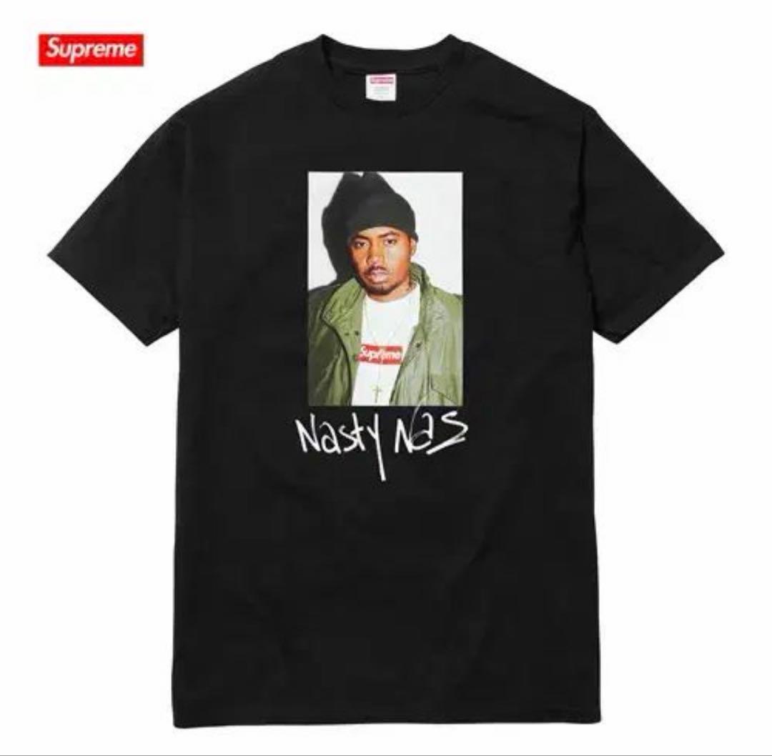 Supreme Nasty Nas Tシャツ Lサイズ ブラック
