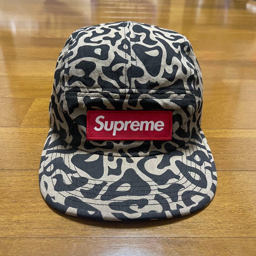 美品！シュプリーム Supreme Pacific Camo Camp Cap