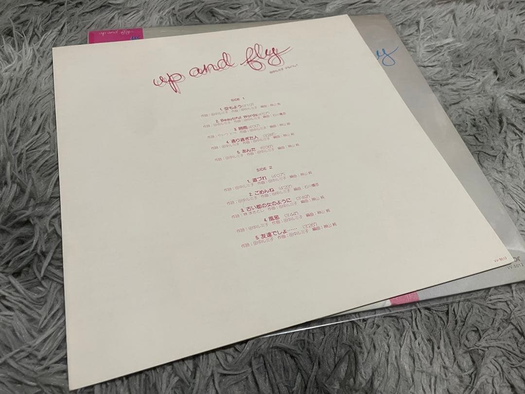 田中ルミ子 アルバム1 アップ・アンド・フライ LP