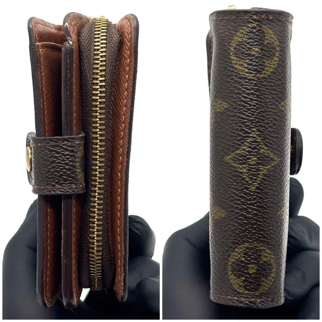 ぴ*ざ様 良品⭐　ルイヴィトン　二つ折り財布 モノグラム コンパクトウォレット
