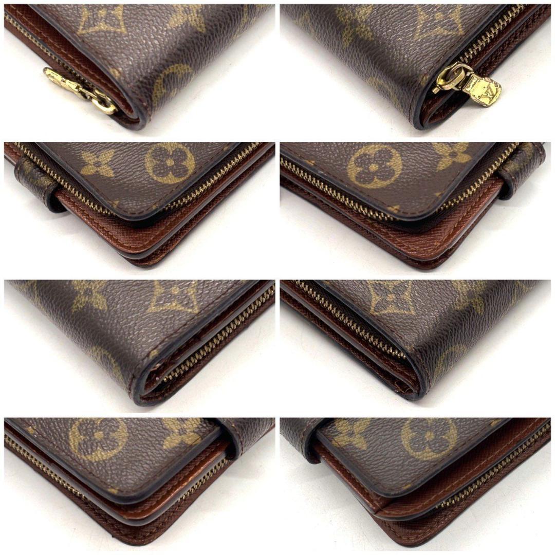 ぴ*ざ様 良品⭐　ルイヴィトン　二つ折り財布 モノグラム コンパクトウォレット
