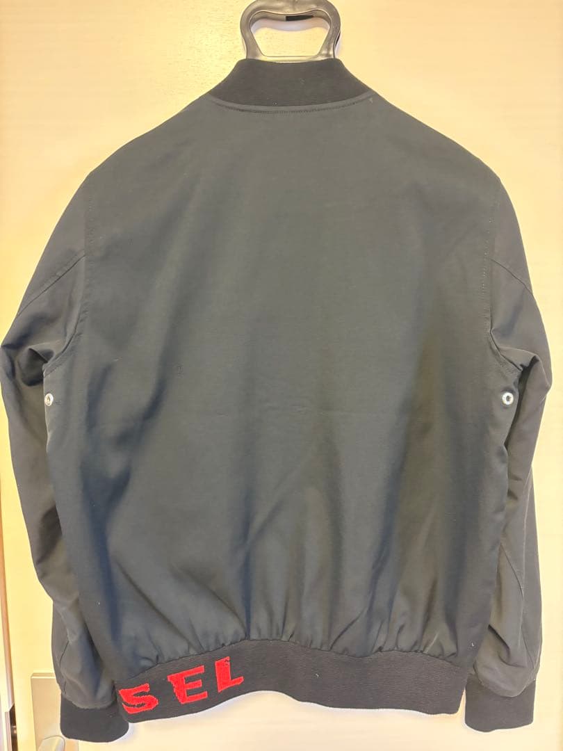 チョコミント　DIESEL MA-1 ブラック Sサイズ 美品 人気モデル