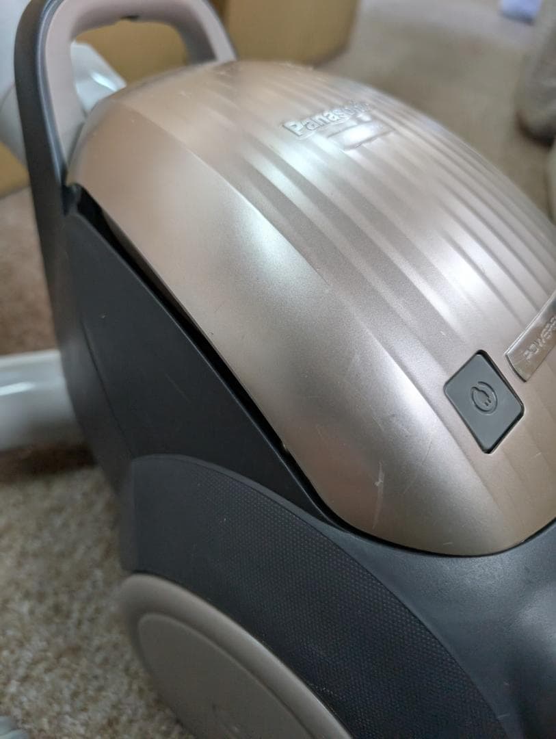 パナソニック 紙パック式掃除機 MC-PK20G-N シャンパンゴールド