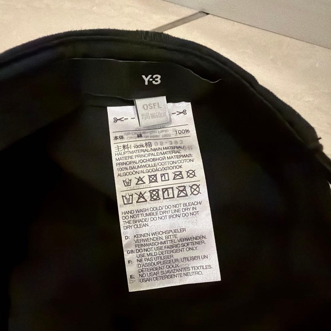 【美品】Y-3 DAD CAP ブラック