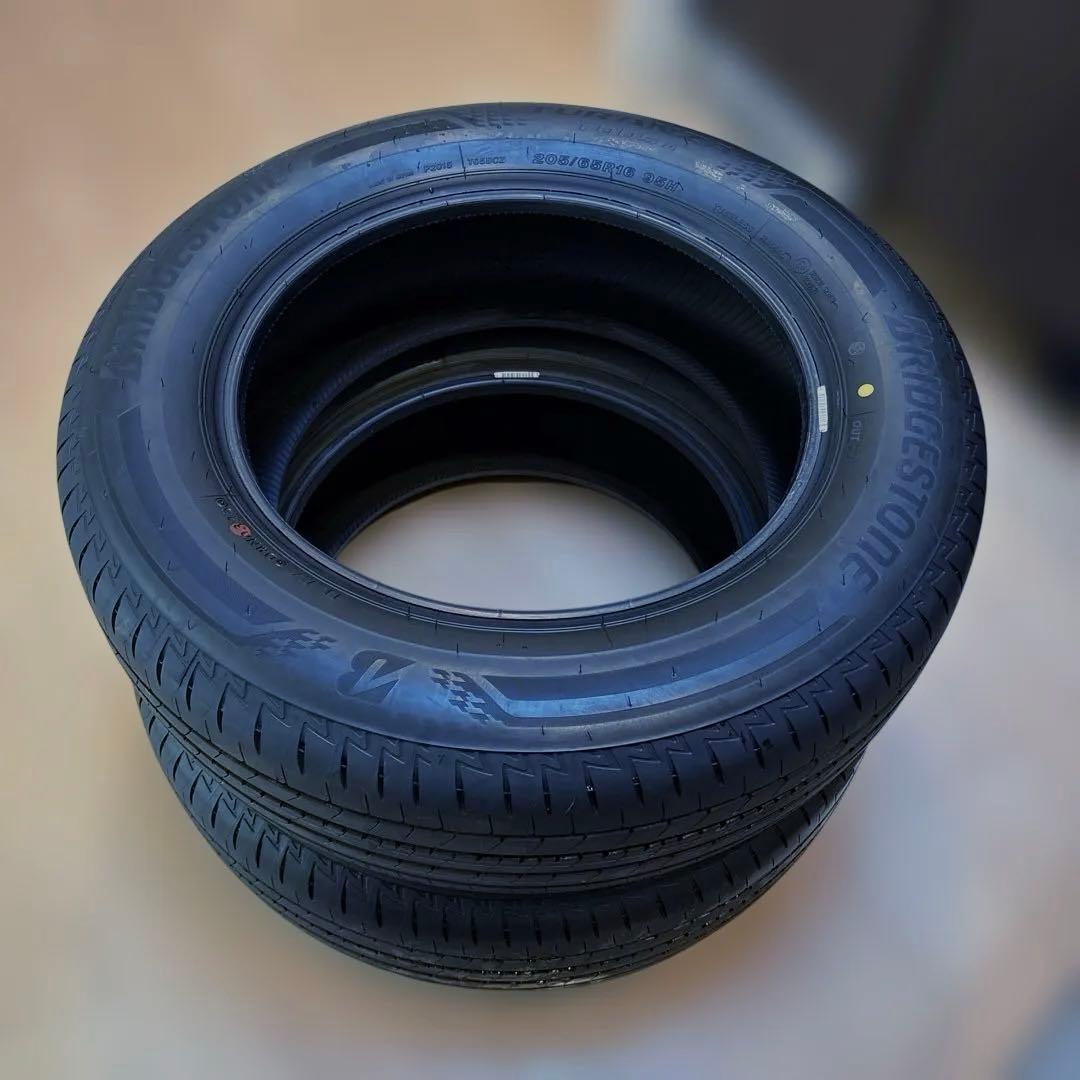 送料込①205/65R16 ブリヂストン トランザ T005A 新車外し ２本