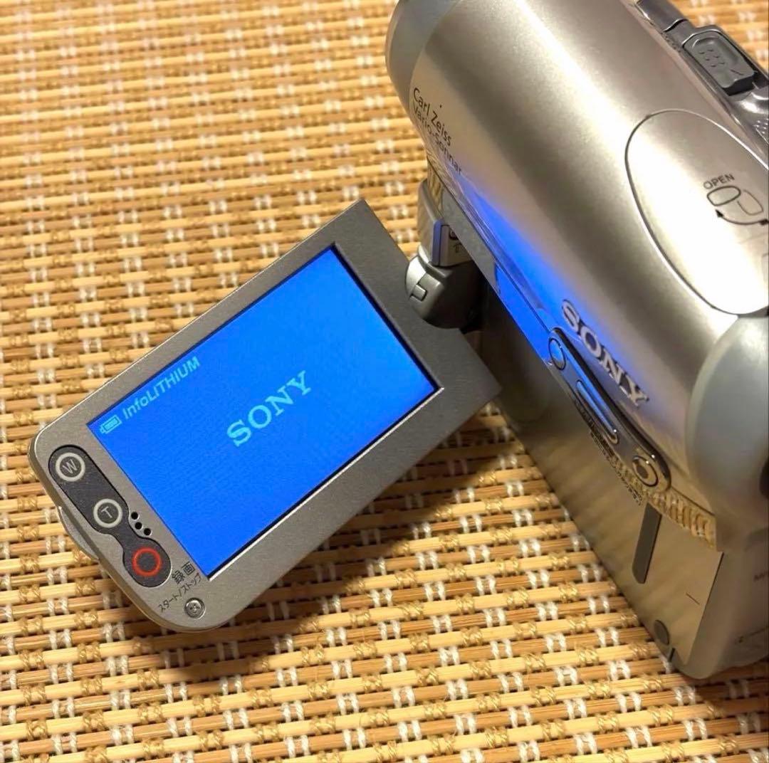 ジャンク品　miniDV対応　SONY　HANDYCAM　DCR-HC90