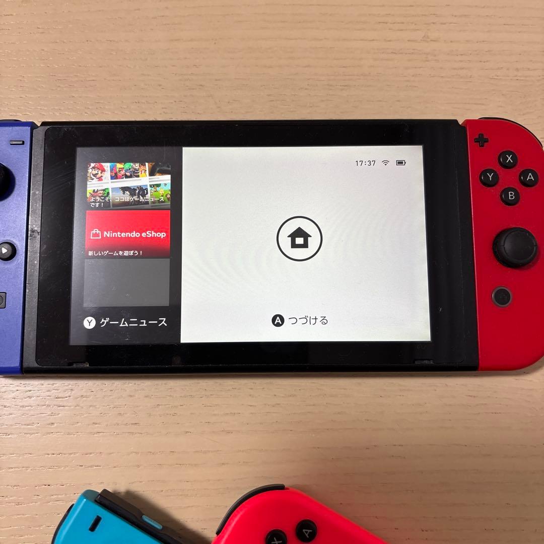 Nintendo Switch 本体 青・赤 Joy-Con付き　ジャンク品