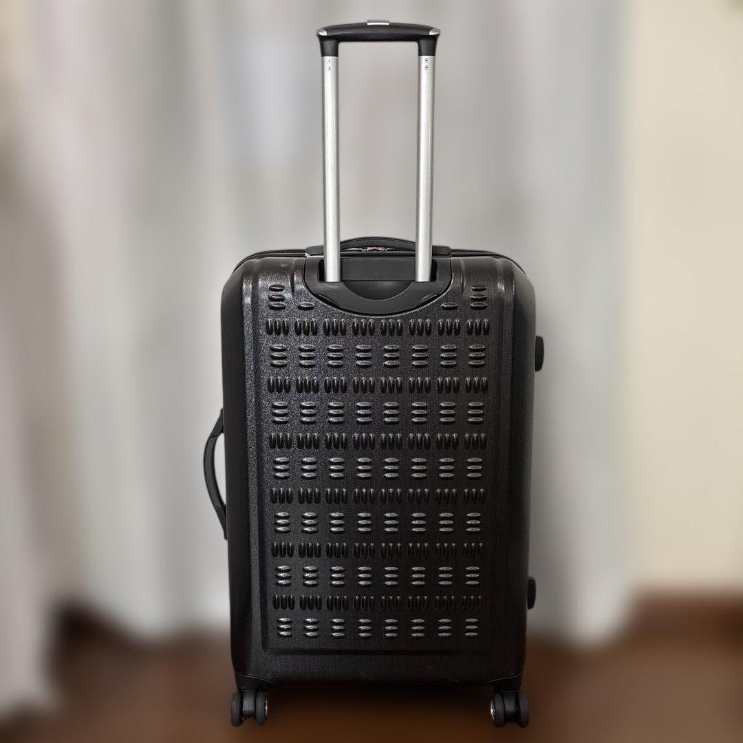 【大型95L】Samsonite グラヴテック 黒 4輪 軽量スーツケース　箱付