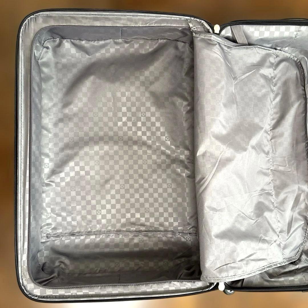 【大型95L】Samsonite グラヴテック 黒 4輪 軽量スーツケース　箱付