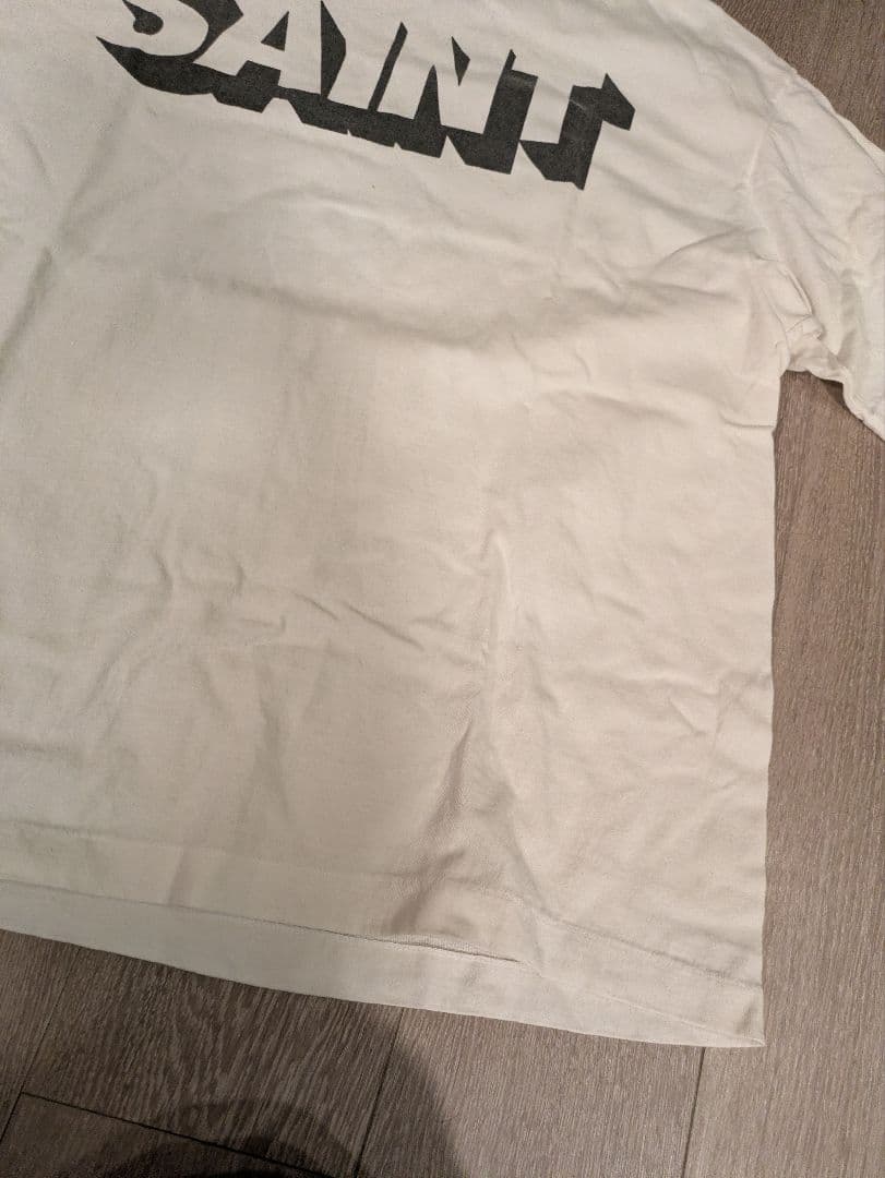 セントマイケル　ロゴTシャツ　L