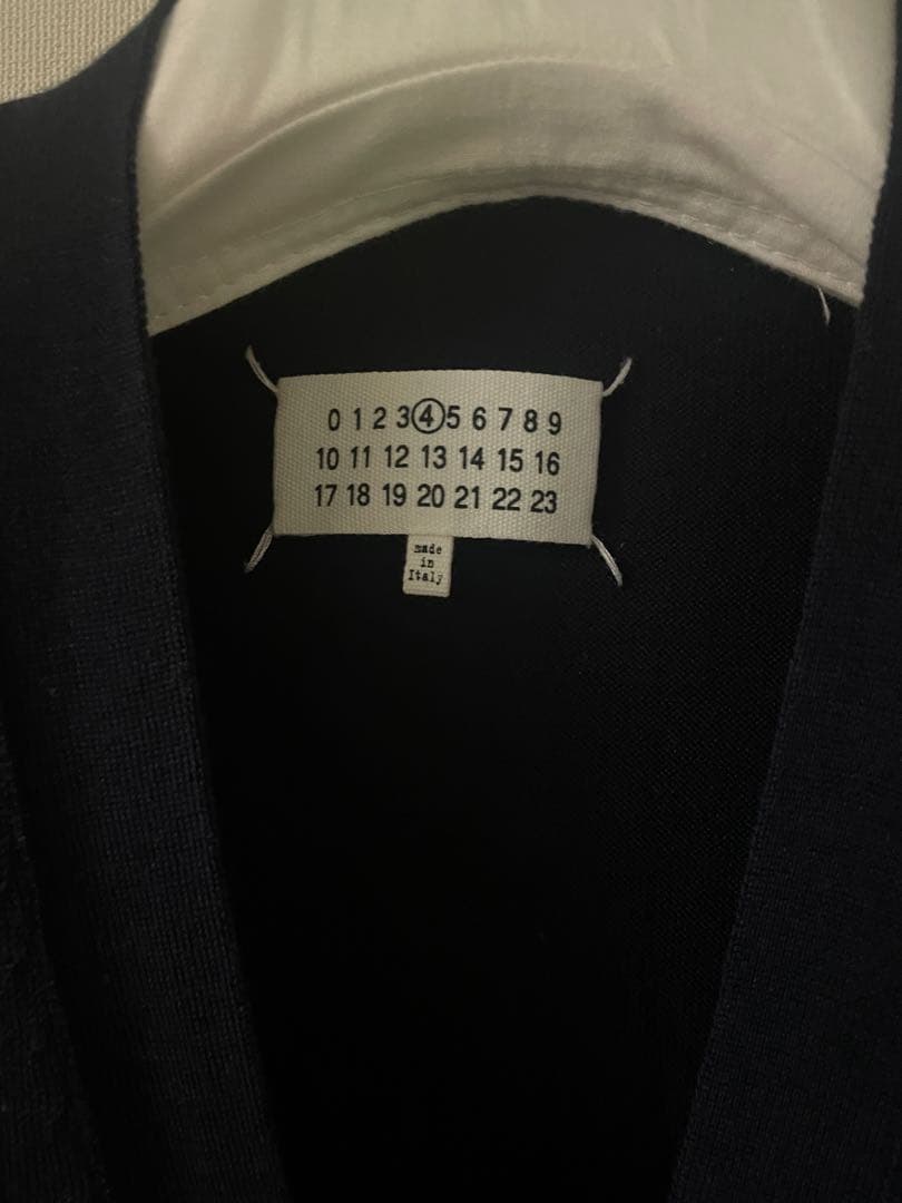 【希少品】Maison Martin Margielaカーディガン ネイビー M