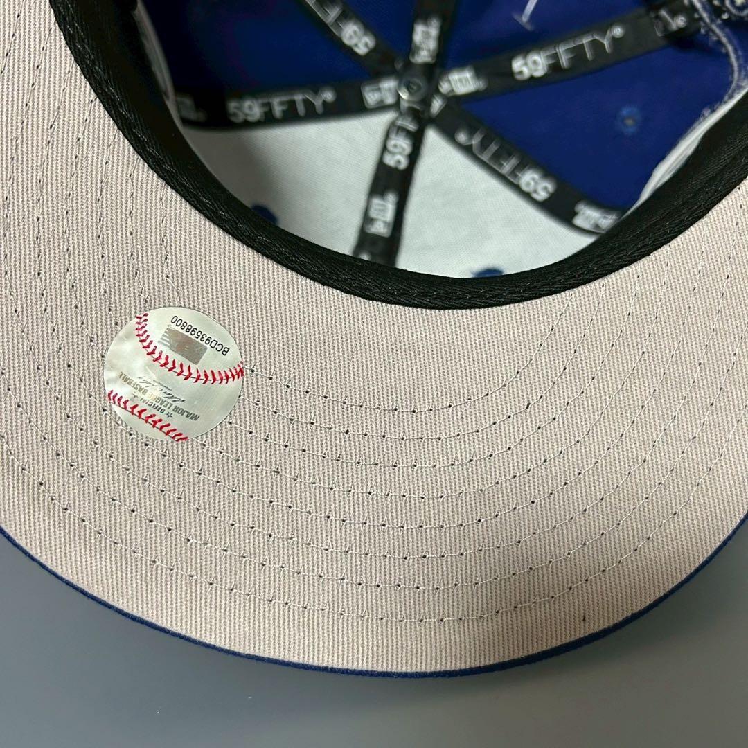 あ*た様 新品未使用 ニューエラ Dodgers LA 刺繍 フィッテッド 58
