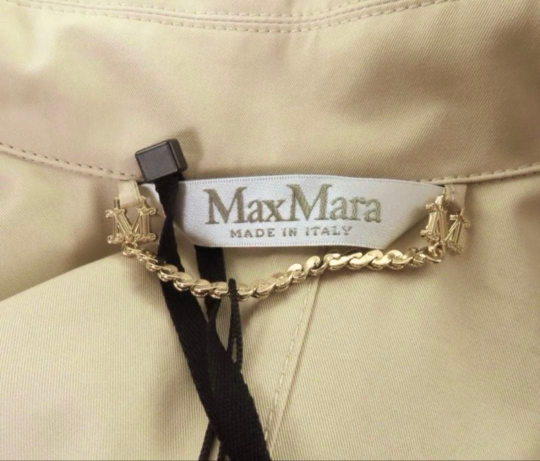 新品　未使用　マックスマーラ　maxmara トレンチ　ポンチョ　ベージュ　SM