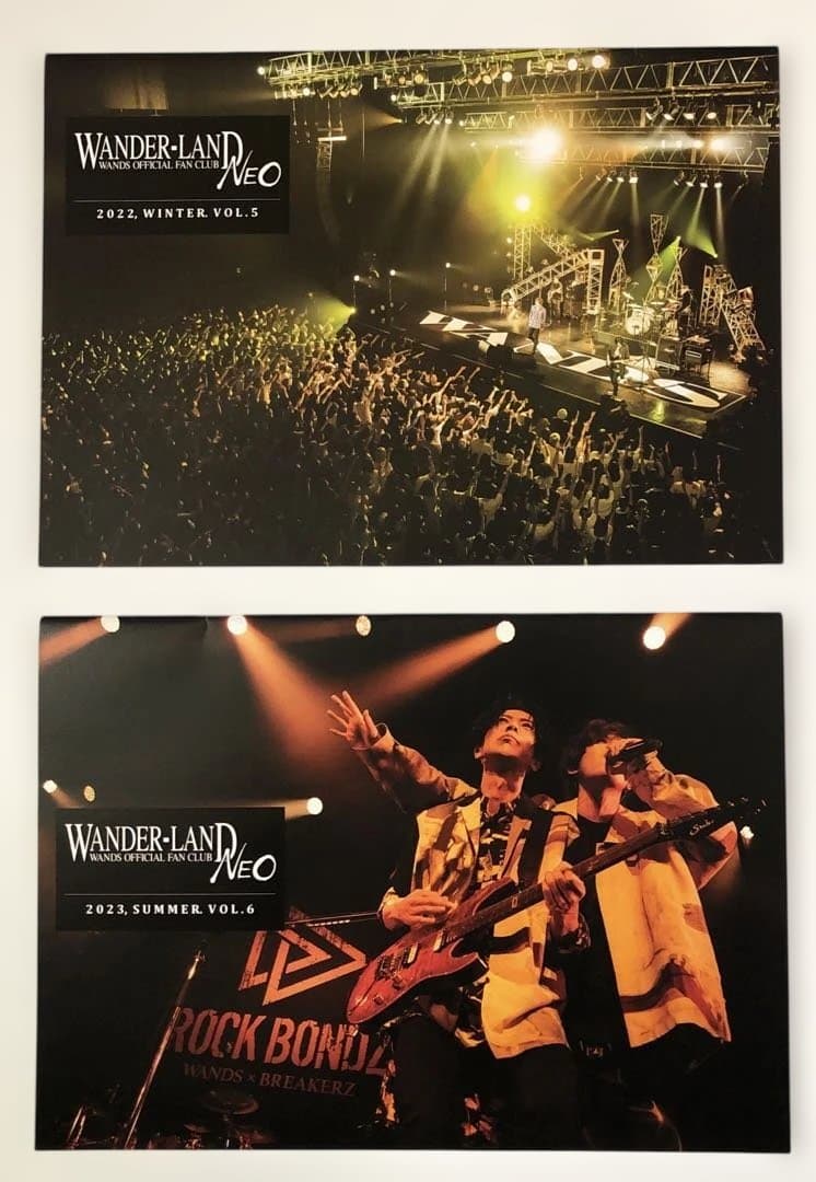 WANDS ファンクラブ会報3〜11／アーティストカード2枚／ポストカード2枚他