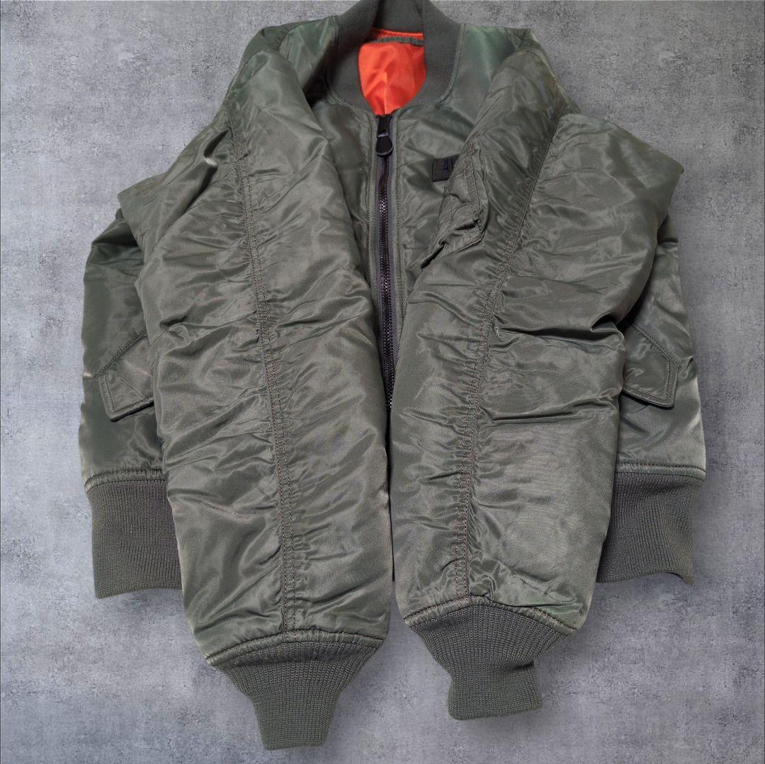 希少✨AVIREX 1975 民間 MA-1 2XL フライトジャケット 極美品