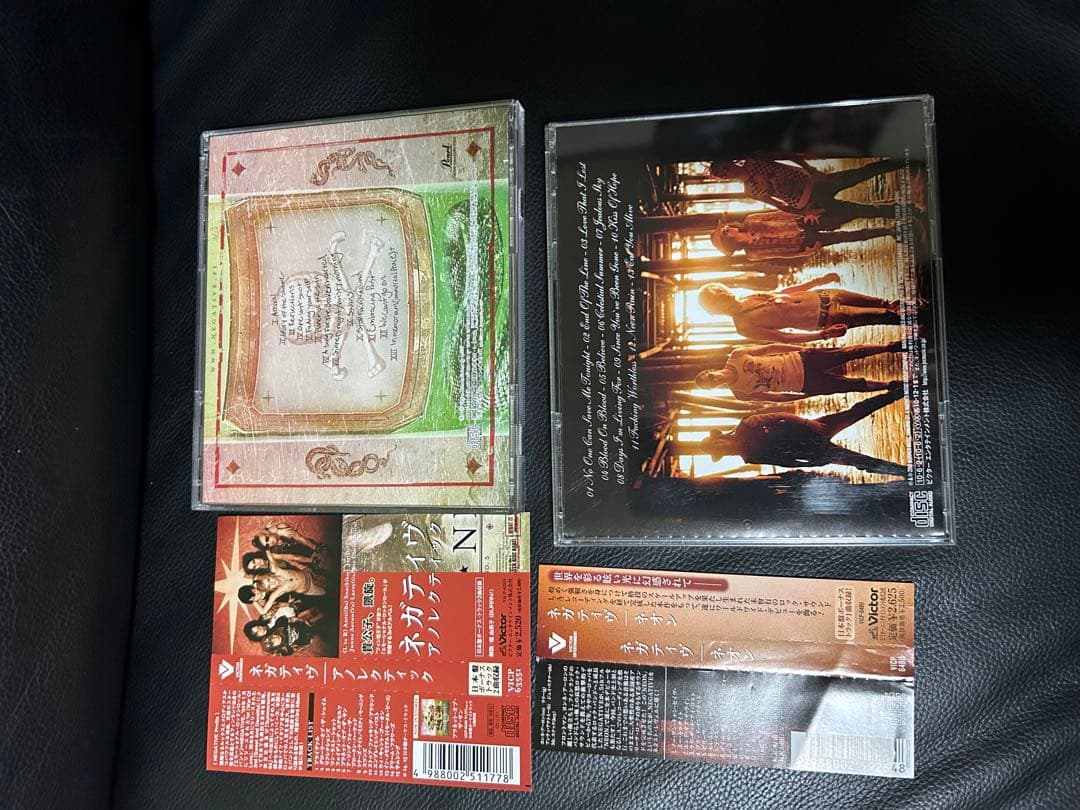 ネガティヴ　5枚CD。DVDセット。国内正規品、初回盤有　NEGATIVE