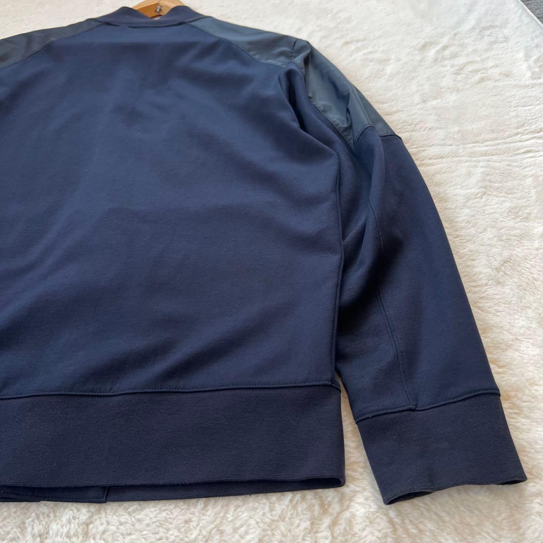 希少✨HUGO BOSS 切替 スウェット ボンバージャケット Skiles