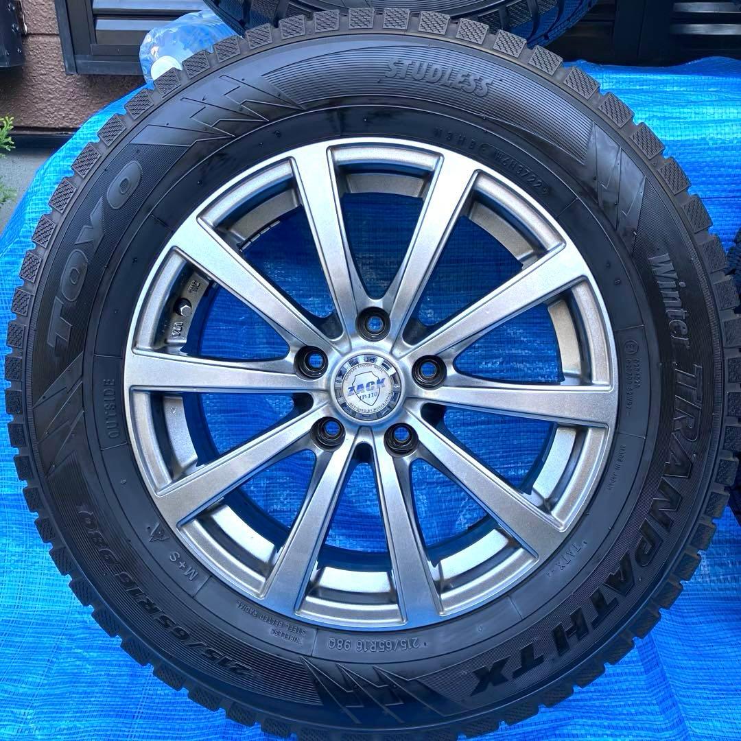 社外品　スタッドレスタイヤ　ホイールセット　215/65R16 ✨2022年製✨