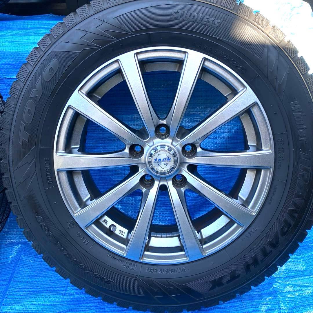 社外品　スタッドレスタイヤ　ホイールセット　215/65R16 ✨2022年製✨