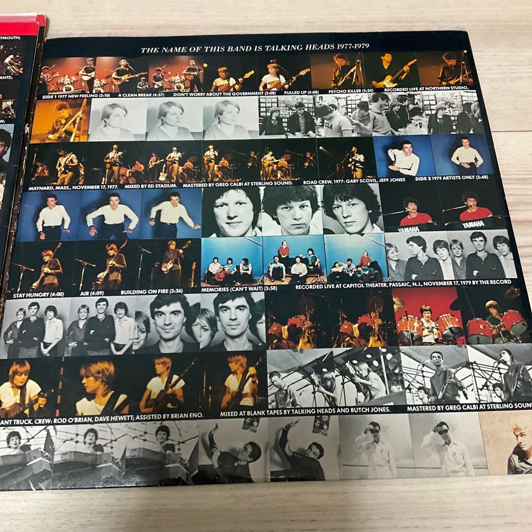 トーキング・ヘッズ LIVE 2 LP アメリカ盤レコード