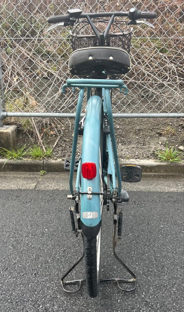 ブリジストンアシスタポルク電動アシスト自転車26インチ関東圏配送可能 程度良好