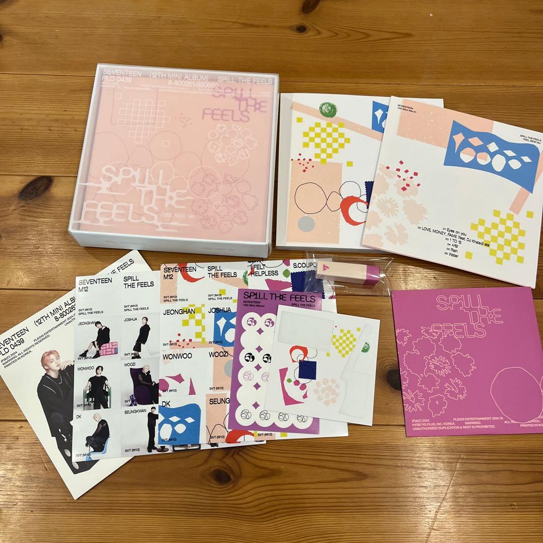 SEVENTEEN SPILL THE FEELS 3形態セット